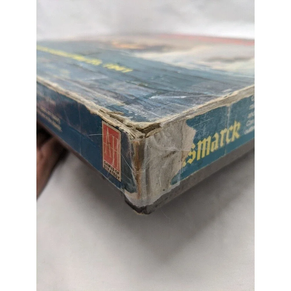 Avalon Hill 1978 Bismarck Board Game Complete